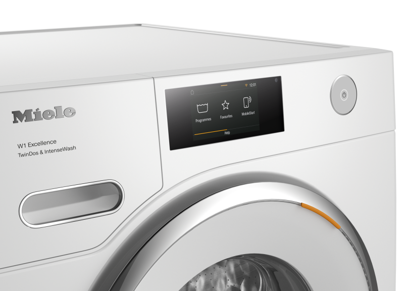 24" W1 Washer TDos &IntenseWash MTouch Control (Lotus White) WXR860WCSLW