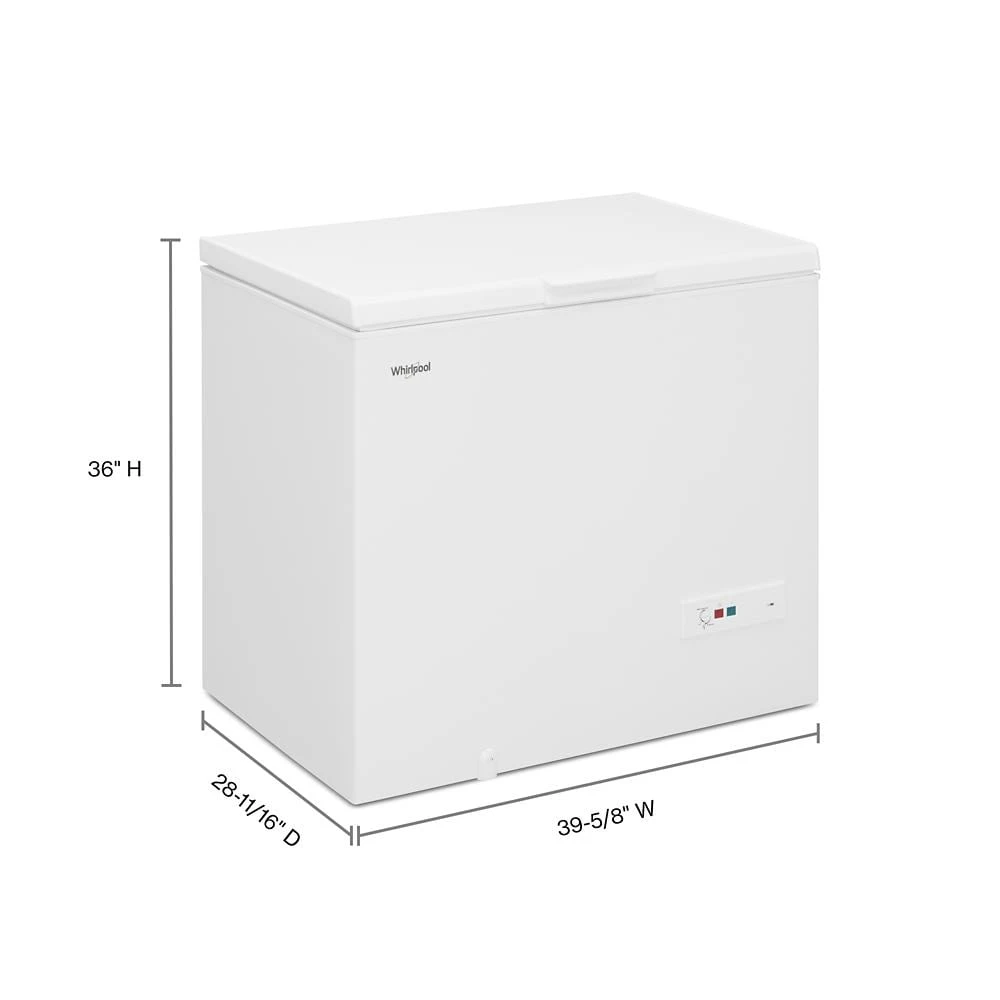 9 Cu. Ft. Convertible Freezer to Refrigerator with Baskets WZC3209LW, product image 5 of 26