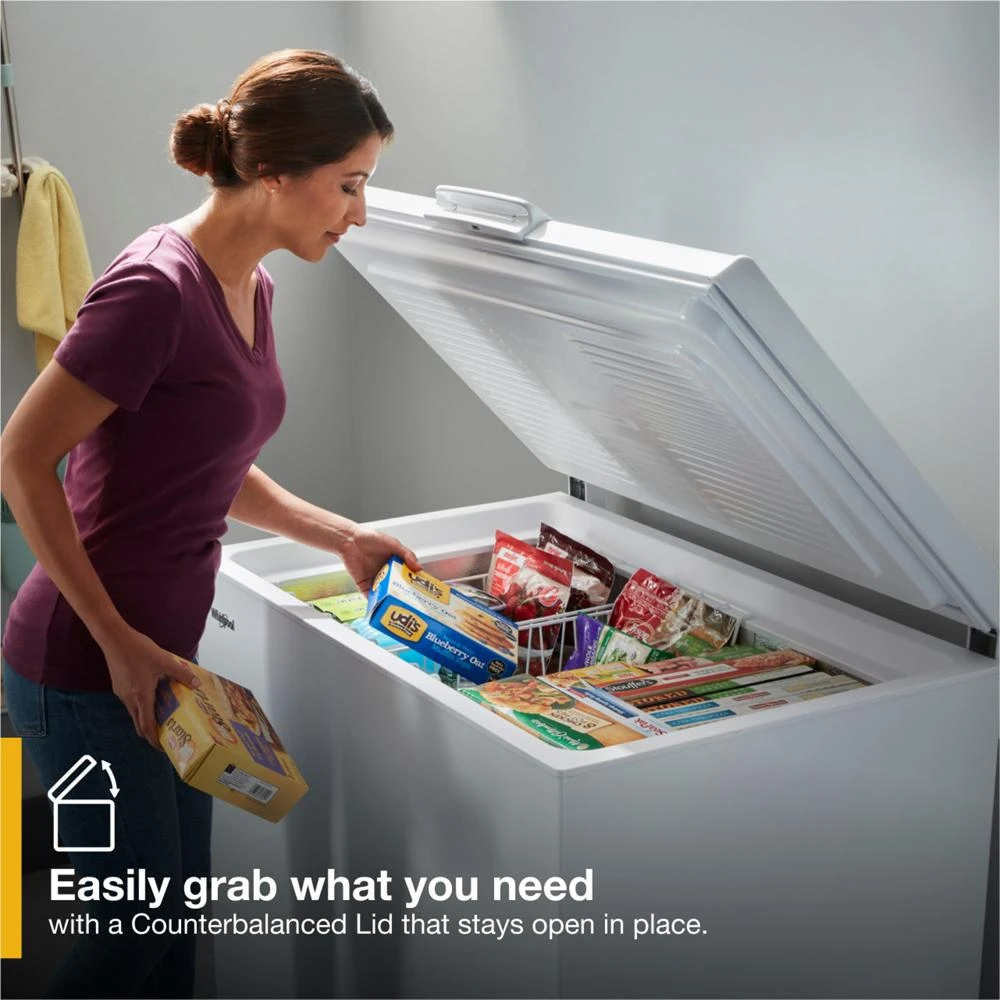 9 Cu. Ft. Convertible Freezer to Refrigerator with Baskets WZC3209LW, product image 19 of 26