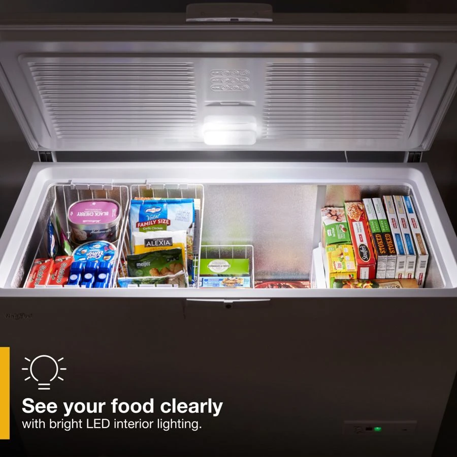 16 Cu. Ft. Convertible Chest Freezer with 3 Storage Levels view 6