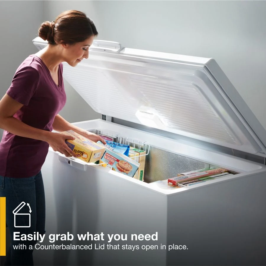 16 Cu. Ft. Convertible Chest Freezer with 3 Storage Levels view 7