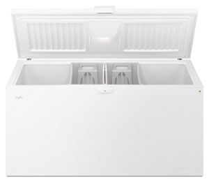 22 cu. ft. Chest Freezer with Extra-Large Capacity and Temperature Alarm WZC5422DW, product image 2 of 5