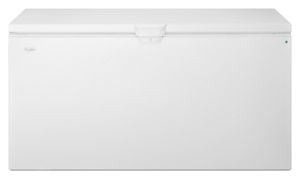 22 cu. ft. Chest Freezer with Extra-Large Capacity and Temperature Alarm WZC5422DW