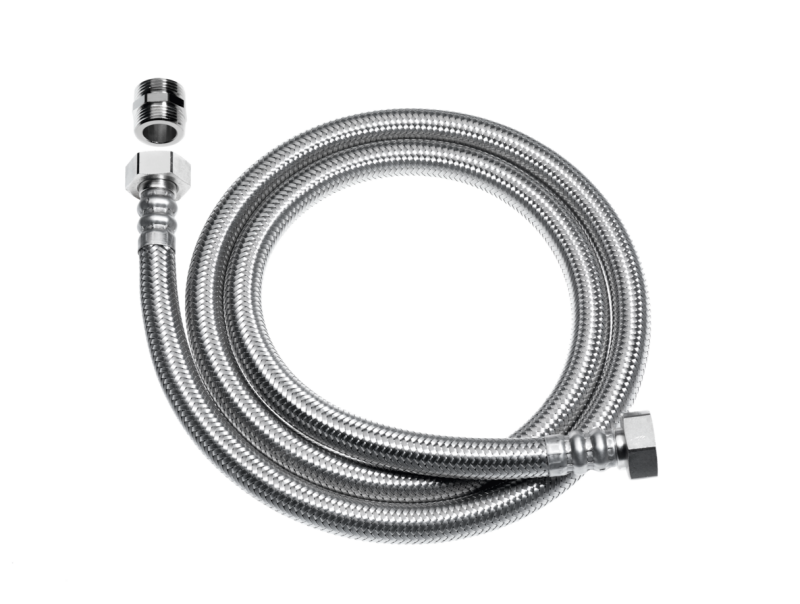 Hose extension Flexibility when installing appliances. WATERINLETHOSE15MSCREWCONN34Z