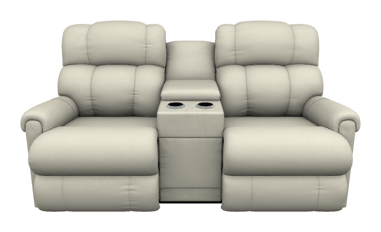 Pinnacle Power Wall Reclining Loveseat w/ Console Headrest & Lumbar - X39512 X39512