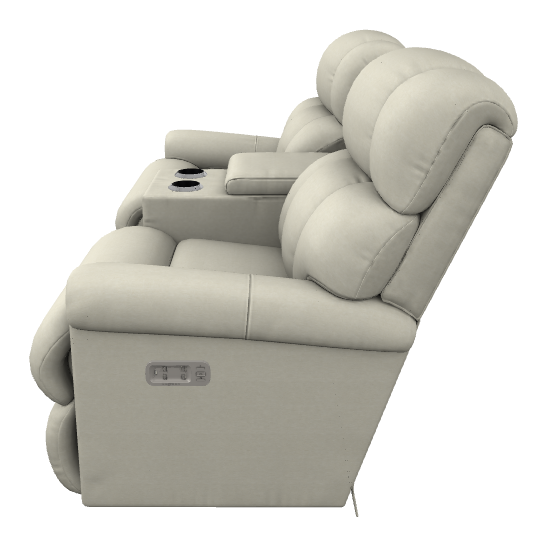 Pinnacle Power Wall Reclining Loveseat w/ Console Headrest & Lumbar - X39512 X39512