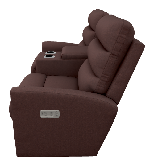 Liam Power Wall Reclining Loveseat w/ Console Headrest & Lumbar - X39786 X39786