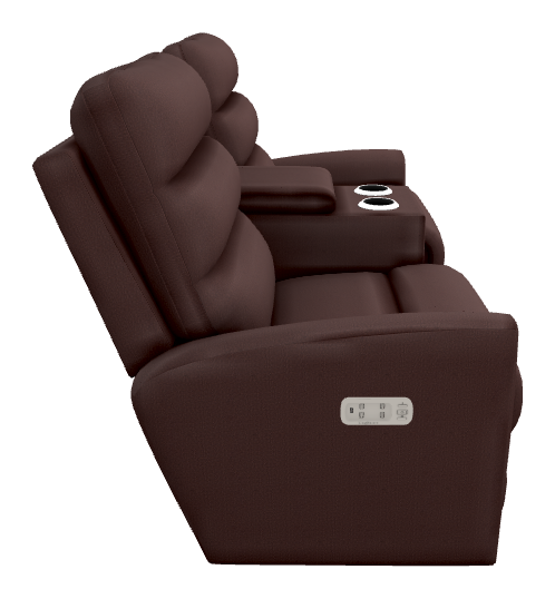 Liam Power Wall Reclining Loveseat w/ Console Headrest & Lumbar - X39786 X39786