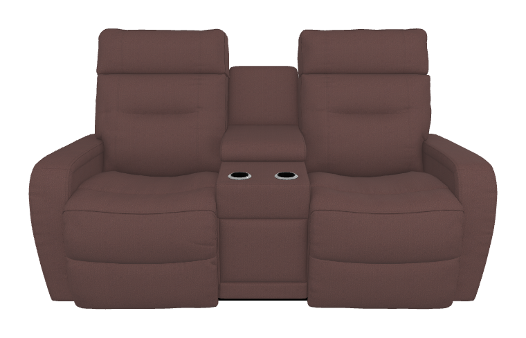 Baron Power Wall Reclining Loveseat w/ Console, Headrest & Lumbar - X39807 X39807