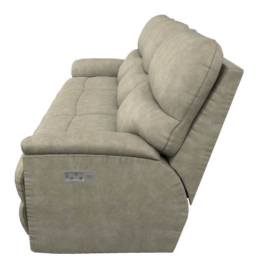 Trouper Power Reclining Sofa w/ Headrest & Lumbar - X44724 X44724