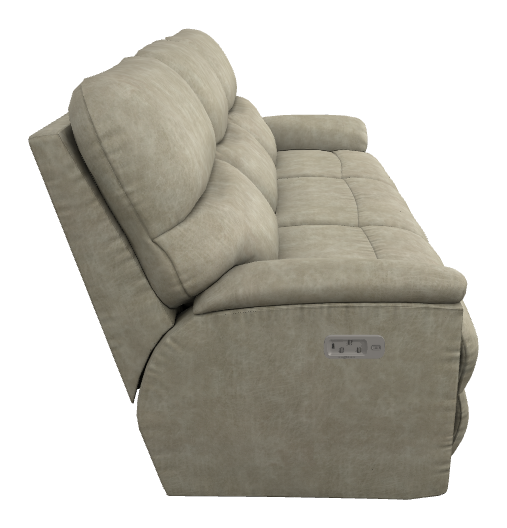 Trouper Power Reclining Sofa w/ Headrest & Lumbar - X44724 X44724