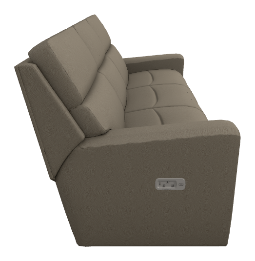Apollo Power Reclining Sofa w/ Headrest & Lumbar - X44757 X44757