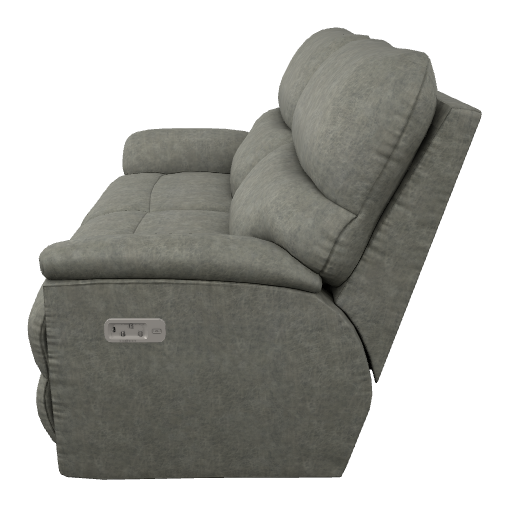 Trouper Power Reclining Loveseat w/ Headrest & Lumbar - X48724 X48724