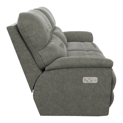 Trouper Power Reclining Loveseat w/ Headrest & Lumbar - X48724 X48724
