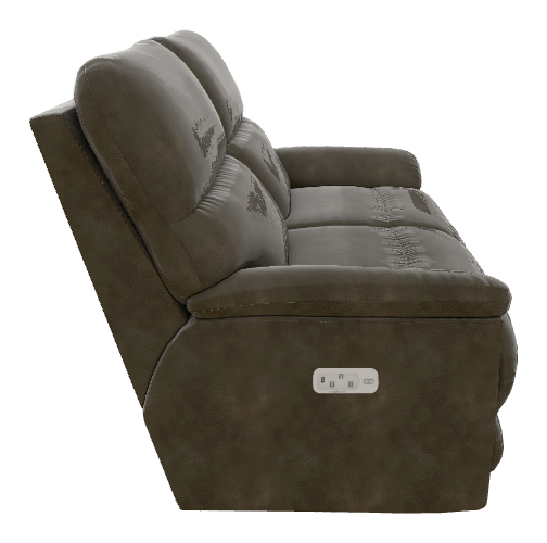 Brooks Power Reclining Loveseat w/ Headrest & Lumbar - X48727 X48727