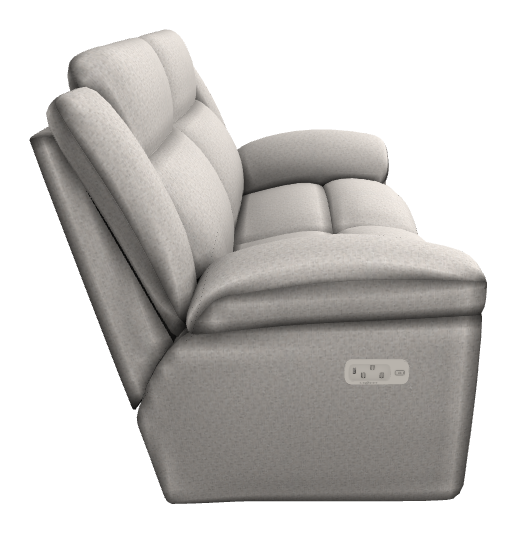 Joel Power Reclining Loveseat w/ Headrest & Lumbar - X48761 X48761