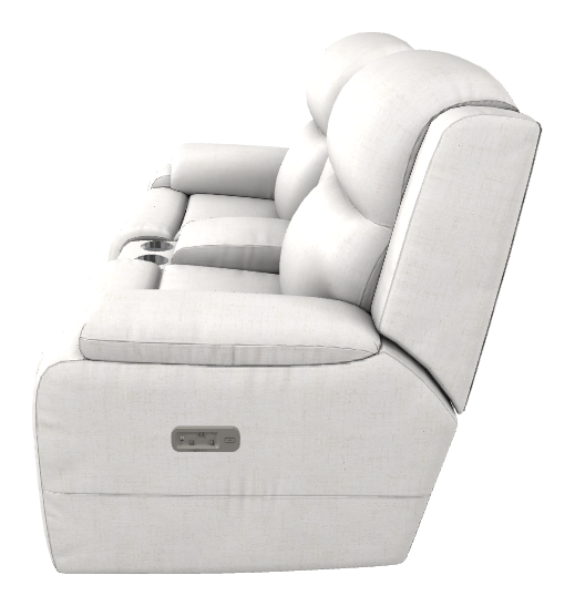 Dorian Power Reclining Loveseat w/ Headrest, Lumbar & Console - X49755 X49755