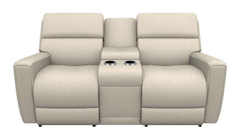 Apollo Power Reclining Loveseat w/ Console Headrest & Lumbar - X49757 X49757