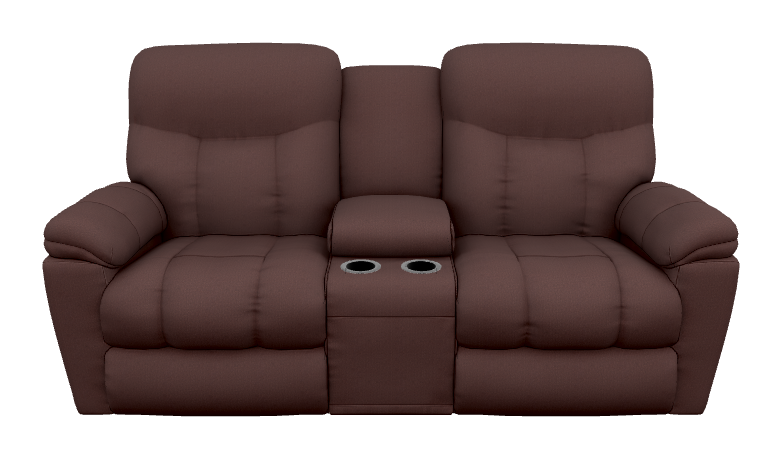 Morrison Power Reclining Loveseat w/ Headrest, Lumbar & Console - X49766 X49766