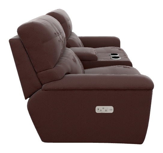 Ava Power Reclining Loveseat w/ Console Headrest & Lumbar - X49769 X49769