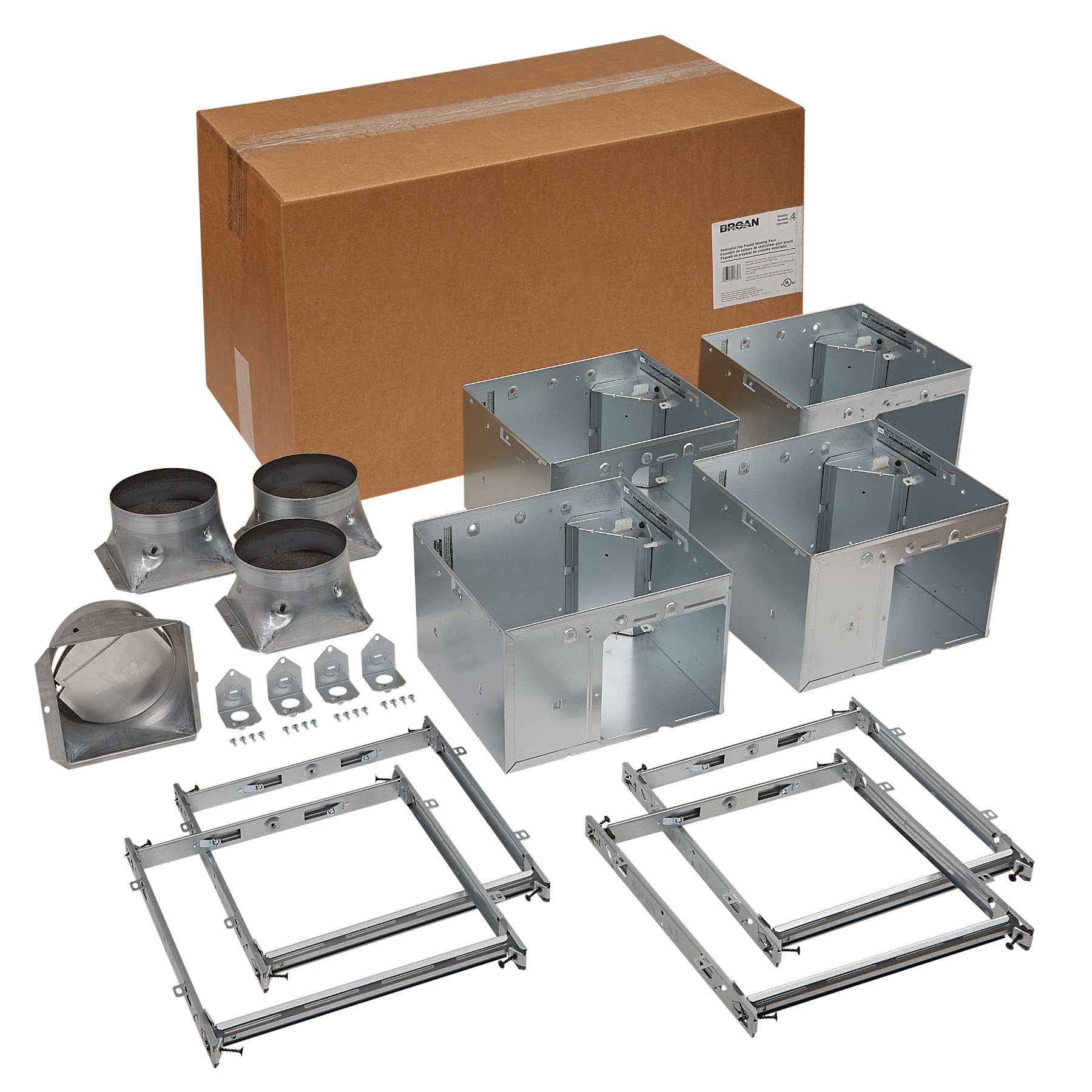 Exhaust Ventilation Fan Housing Pack XB00H