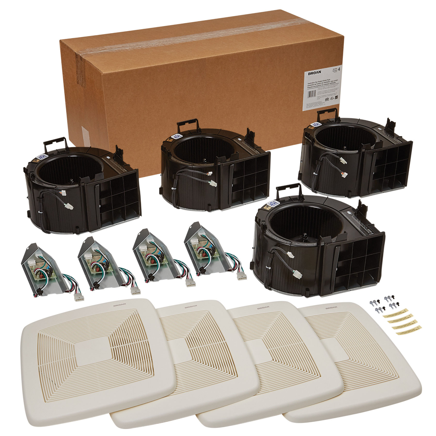 Exhaust Ventilation Fan Finish Pack, 50 CFM XB50F