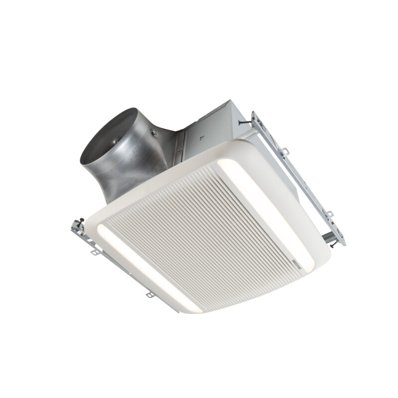 ULTRA GREEN XB Series 50 CFM Ceiling Bathroom Exhaust Fan with LED Light XB50L1