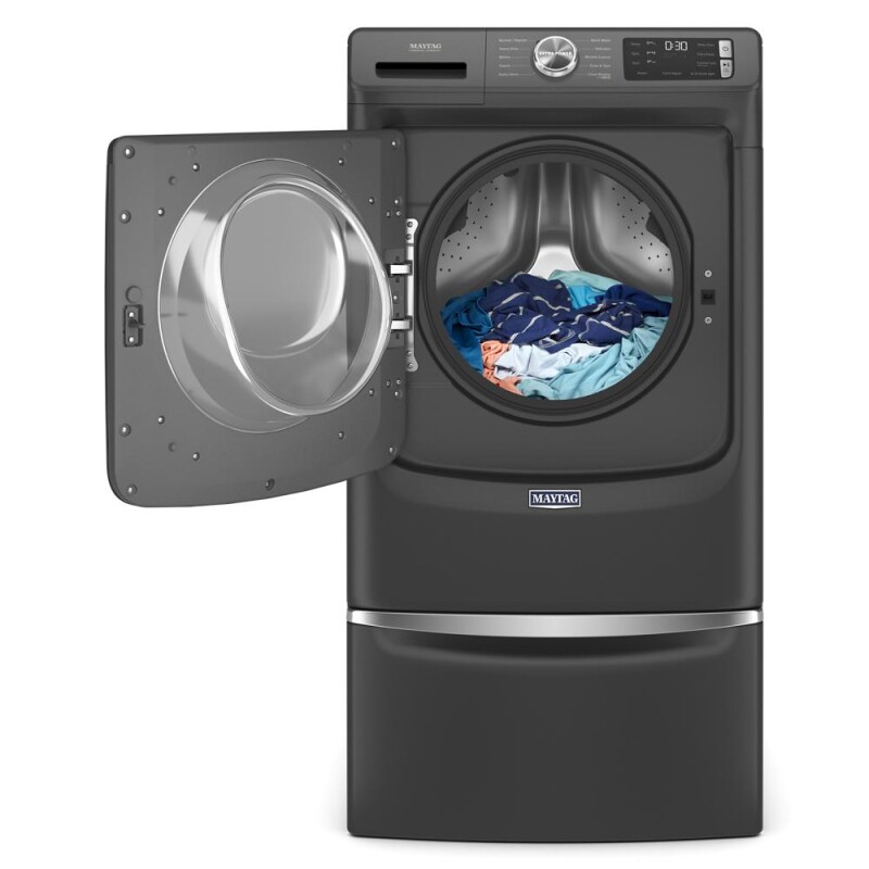 15.5" Pedestal for Front Load Washer and Dryer with Storage XHPC155MBK