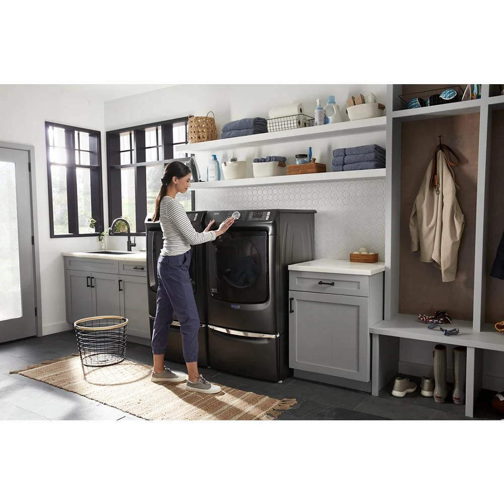 15.5" Pedestal for Front Load Washer and Dryer with Storage view 20