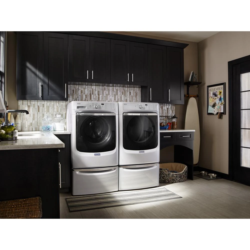 15.5" Pedestal for Front Load Washer and Dryer with Storage XHPC155XW
