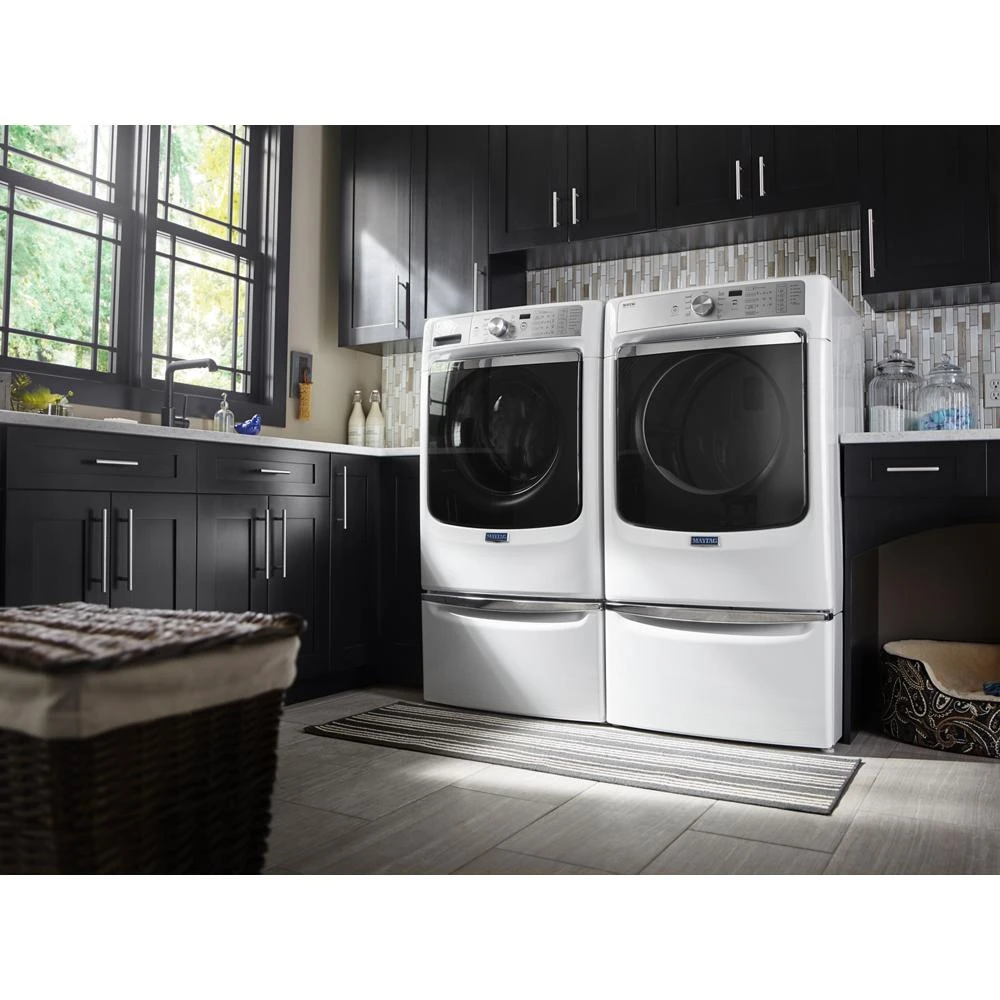15.5" Pedestal for Front Load Washer and Dryer with Storage XHPC155XW