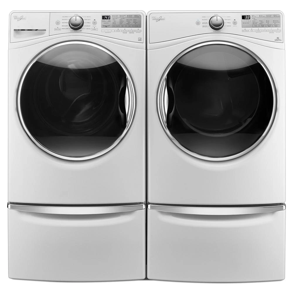15.5" Pedestal for Front Load Washer and Dryer with Storage XHPC155XW