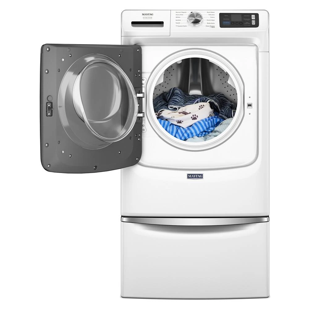 15.5" Pedestal for Front Load Washer and Dryer with Storage XHPC155XW