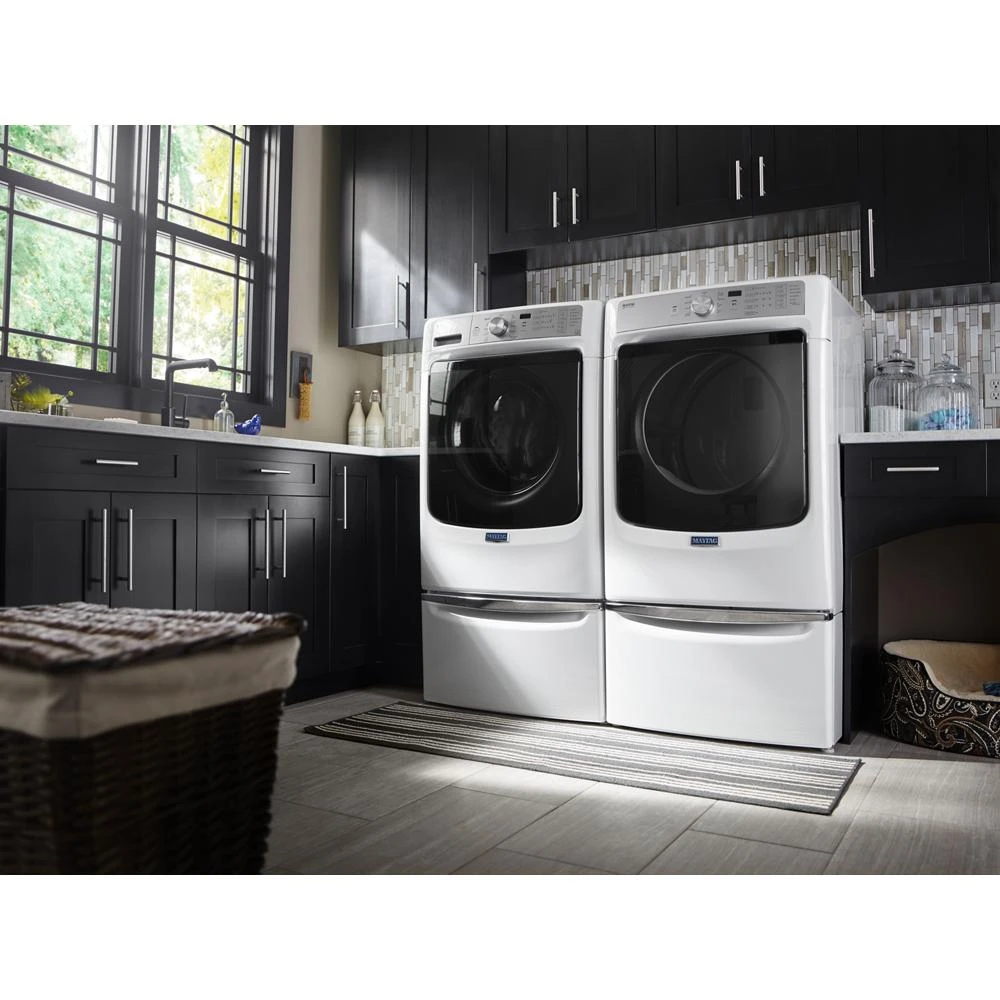15.5" Pedestal for Front Load Washer and Dryer with Storage XHPC155XW