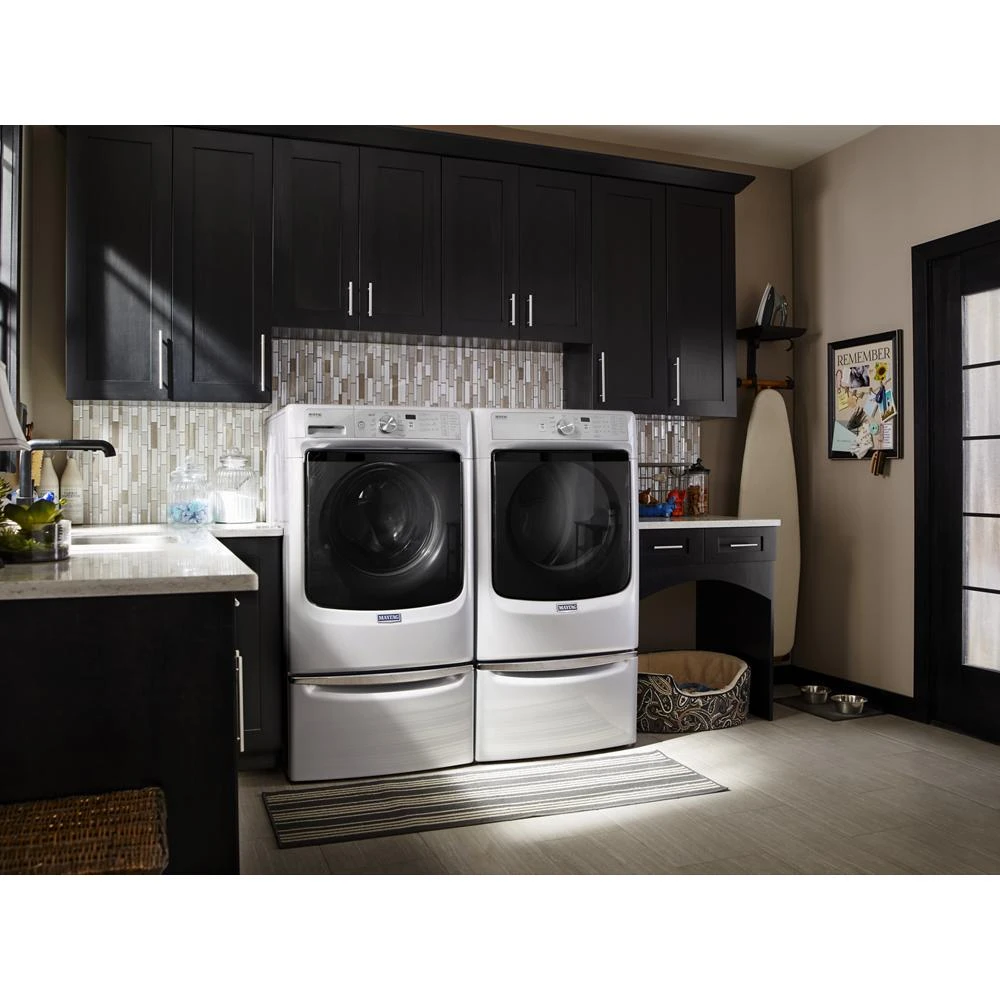 15.5" Pedestal for Front Load Washer and Dryer with Storage XHPC155XW