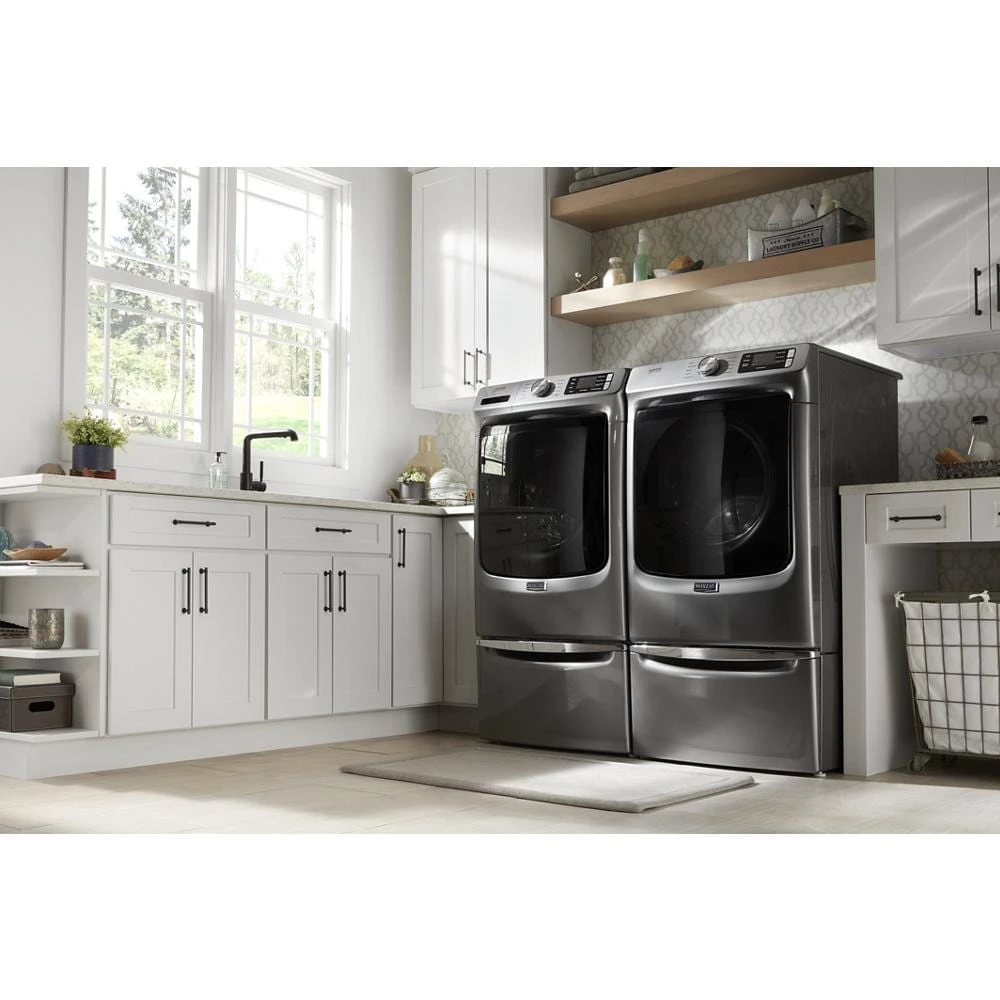 15.5" Pedestal for Front Load Washer and Dryer with Storage XHPC155YC
