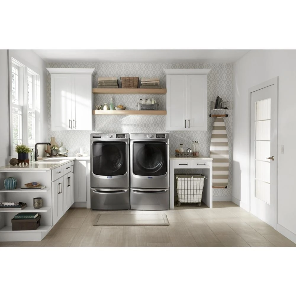15.5" Pedestal for Front Load Washer and Dryer with Storage XHPC155YC