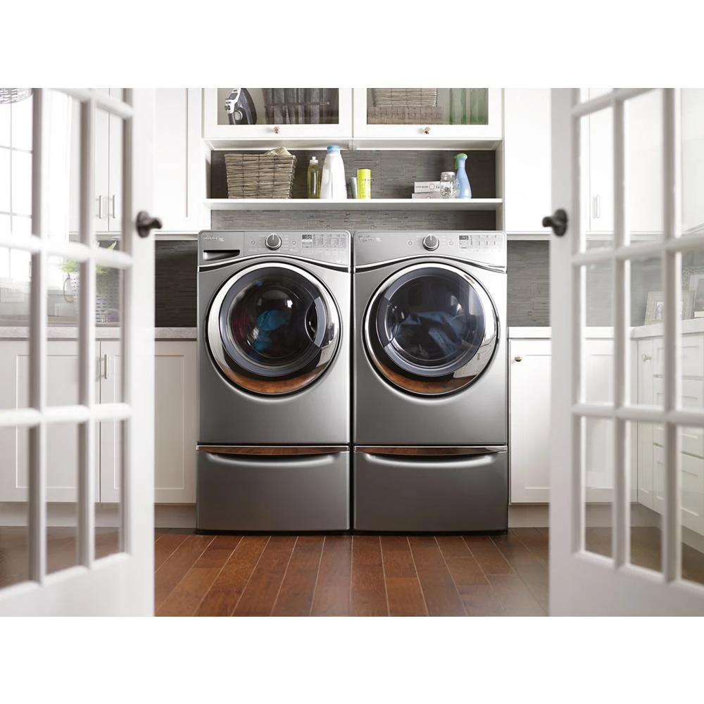15.5" Pedestal for Front Load Washer and Dryer with Storage XHPC155YC
