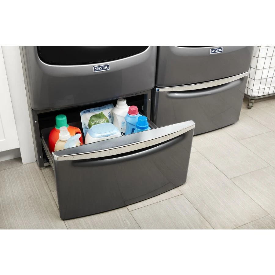 15.5" Pedestal For Front Load Washer And Dryer With Storage view 6