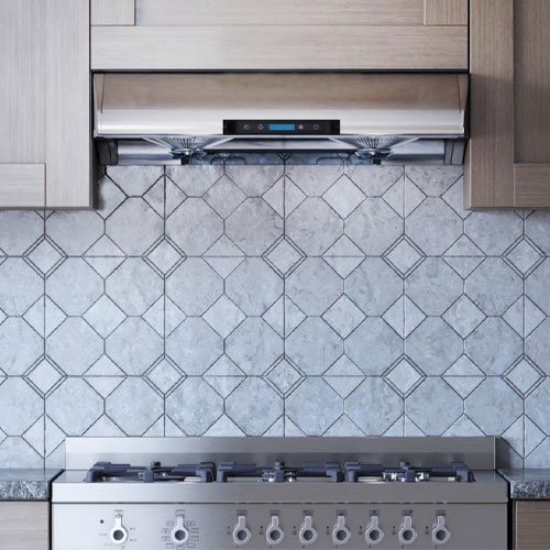 550 CFM 30" Filter Free Under Cabinet Range Hood White view 3