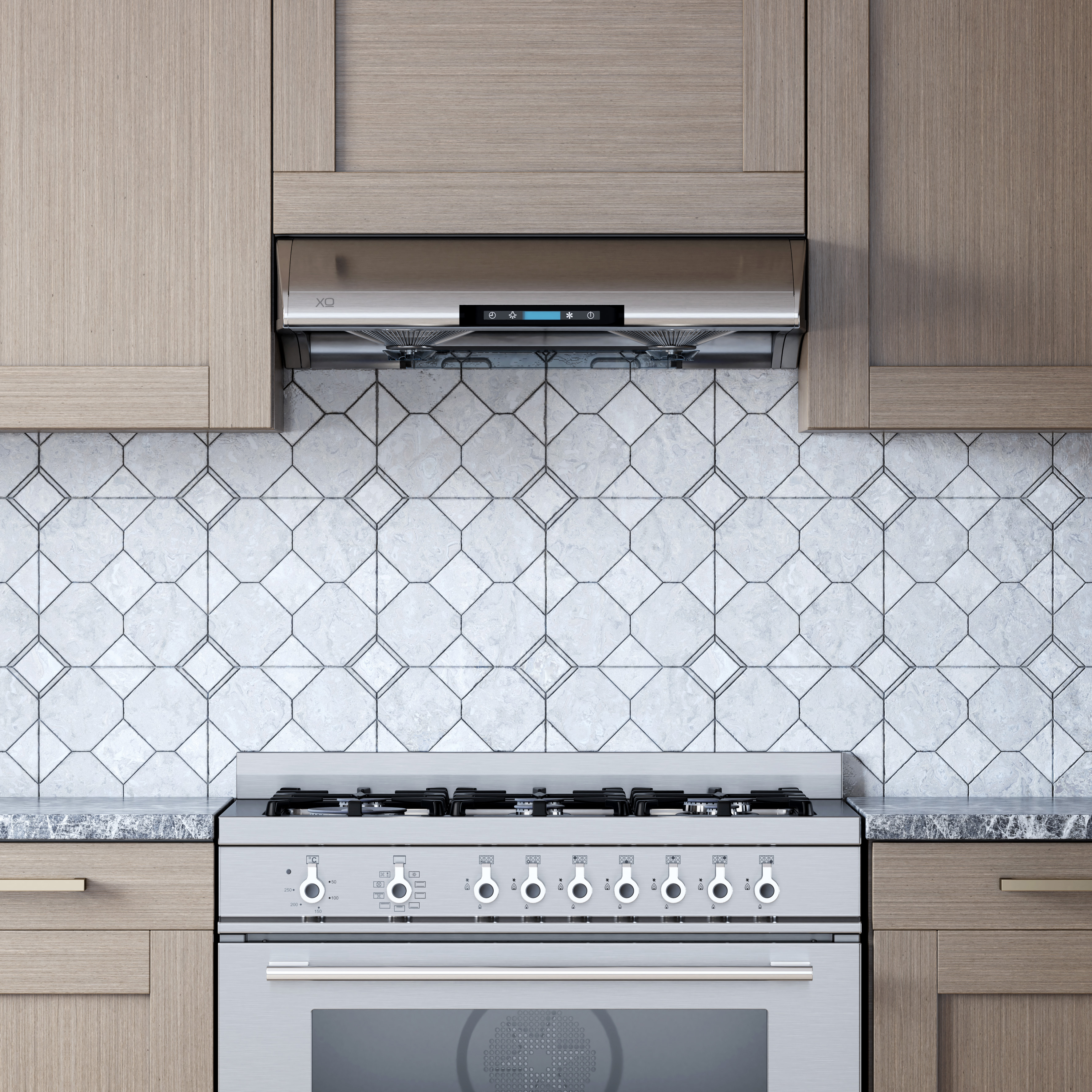 550 CFM 30" Filter Free Under Cabinet Range Hood White view 6