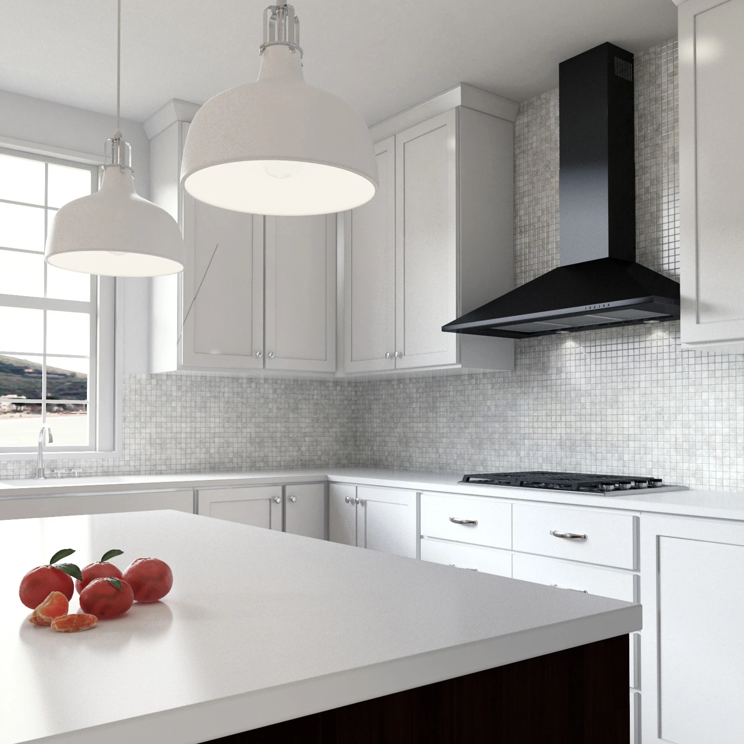 Wall Mount Chimney Range Hood XOB30BC