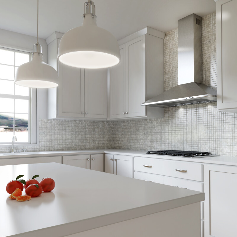 Wall Mount Chimney Range Hood view 3