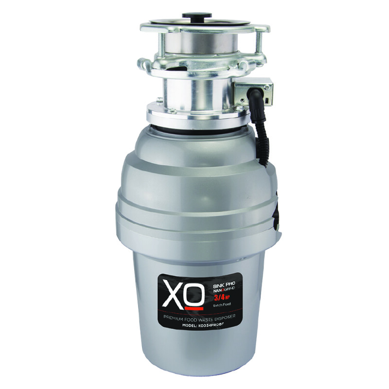 3/4 HP 10 Year Warranty, Batch Feed waste disposal / 3 Bolt mount XOD34PROBF