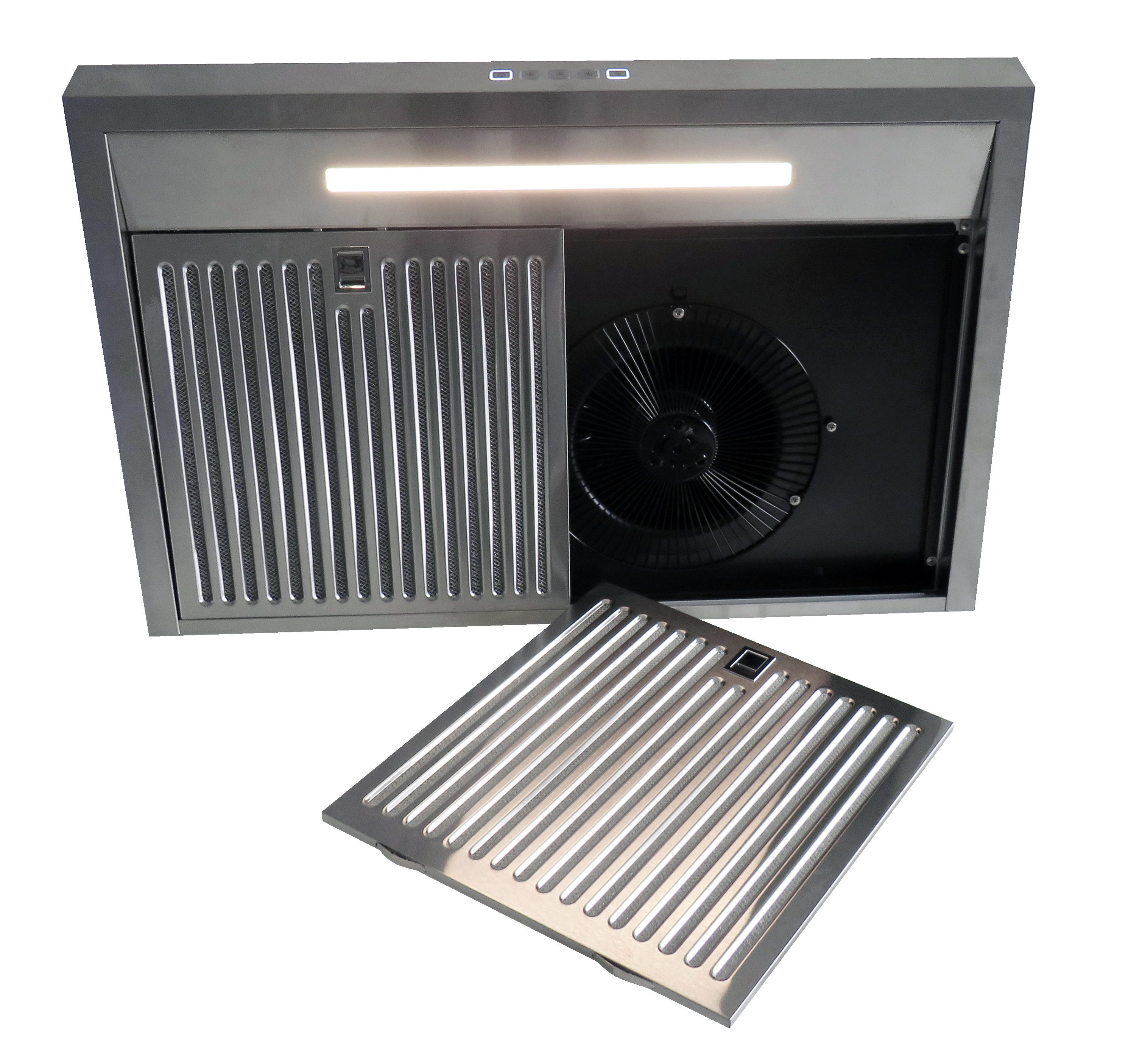 30" 400 CFM Under Cabinet Range Hood Black view 4