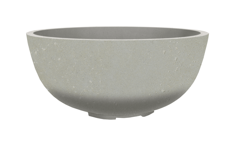 Fire bowl 39" Natural gas fired GFRC XOFBWL39LS