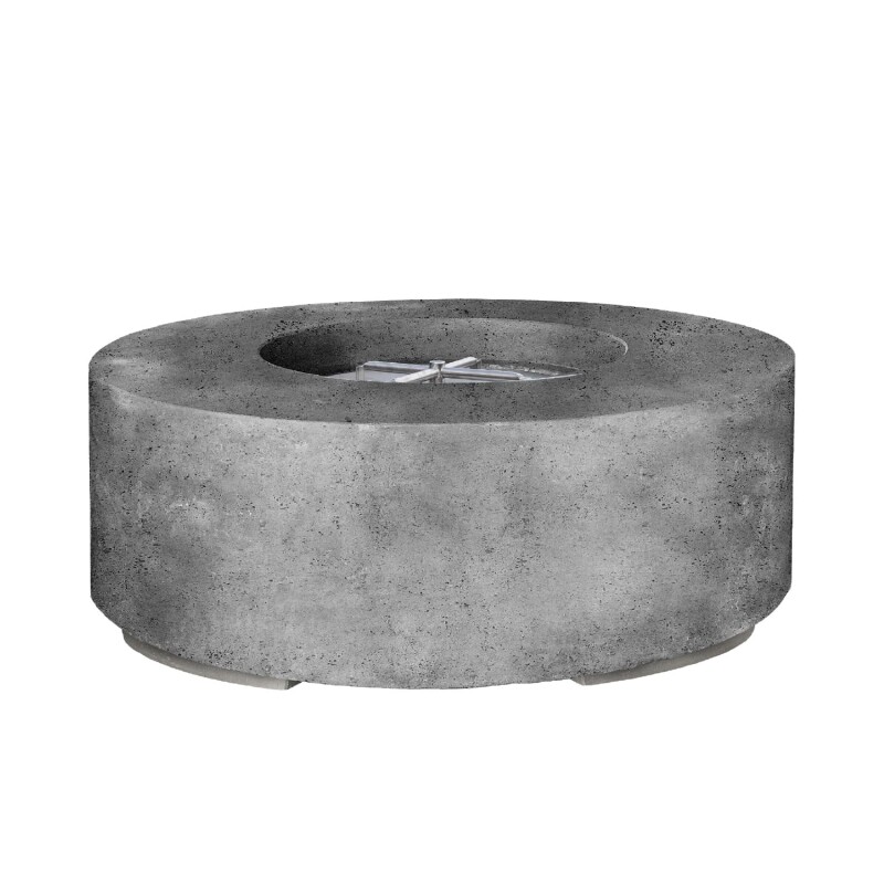 Fire cylinder 36" x 32" Natural gas fired GFRC XOFRND36GR