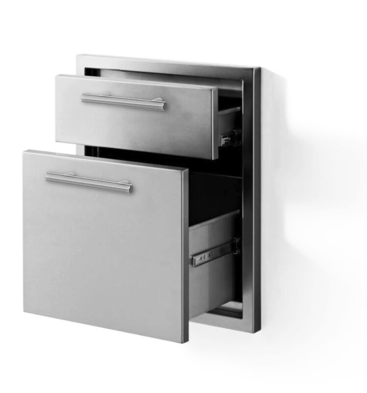 19" Double Drawer view 2