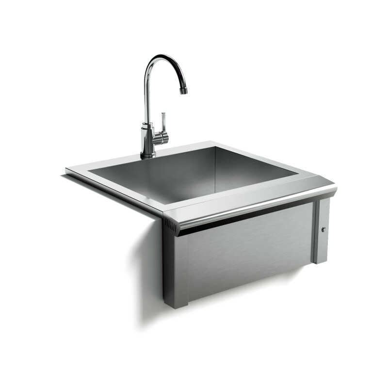 Drop-in Sink and Faucet view 2