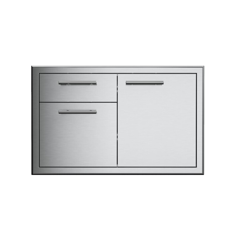 36" 304 Steel Door and Drawer XOG36COMBO